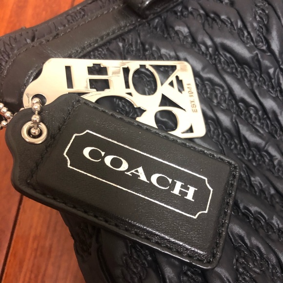 Coach Black Handbag - Picture 4 of 7